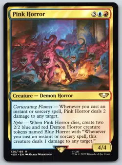 Pink Horror - Universes Beyond: Warhammer 40,000 - MTG - Near Mint - Image 1
