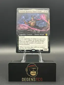 Savanti Romero Times Exile Extended Art 0267 MTG Teenage Mutant Ninja Turtles - Image 1