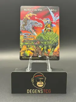 [1x] Rhythm of the Wild - Foil - Borderless Near Mint, English UB: Teenage Mutan - Image 1