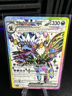Pokemon TCG Hydreigon EX 223/191 Full Art Ultra Rare Holo Surging Sparks - Image 1