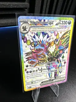 Pokemon TCG Hydreigon EX 223/191 Full Art Ultra Rare Holo Surging Sparks - Image 2