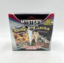 Pokemon Mystery Power Box Chase Pack Seeded 1:10 (5 Booster Packs) NEW SEALED - Image 1