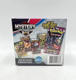Pokemon Mystery Power Box Chase Pack Seeded 1:10 (5 Booster Packs) NEW SEALED - Image 2