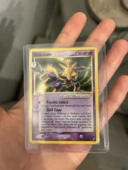 Pokemon TCG Alakazam Gold Star 99/100 Crystal Guardians Vintage Holo - HP/DMG - Image 3