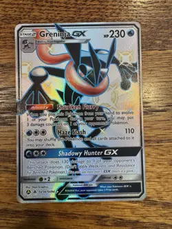 Greninja GX SV56/SV94 Hidden Fates: Shiny Vault Shiny Holo Rare Pokemon TCG - Image 1