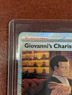 Giovanni's Charisma SIR Holo SV: Scarlet & Violet 151 204/165 MP Pokemon TCG - Image 2