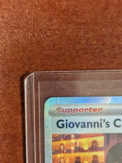Giovanni's Charisma SIR Holo SV: Scarlet & Violet 151 204/165 MP Pokemon TCG - Image 3