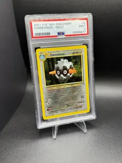 Pokemon Neo Discovery Forretress Holo 2/75 PSA 9 - Image 1