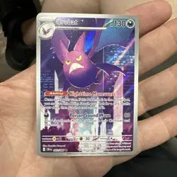 Pokemon Crobat IR Illustration Rare 093/086 Chaos Rising English NM Pack Fresh - Image 1