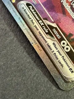2023 Pokemon 151 Charizard EX 199/165 Illustration Rare - Damaged - READ! - Image 4