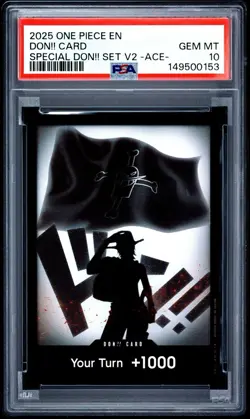 PSA 10 2025 One Piece DON!! Special Set Vol. 2 - PORTGAS D ACE (Low Pop) - Image 1