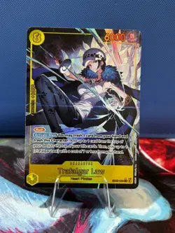 Trafalgar Law (Alternate Art) EB03-062 Foil SEC Extra Booster: One Piece Heroine - Image 1