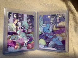 My Little Pony KAYOU Card Lot Trixie And Starlight Glimmer Sleep Over - Image 1
