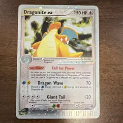 Pokemon Dragonite ex Ultra Rare Holo Card EX Dragon 90/97 - Image 1