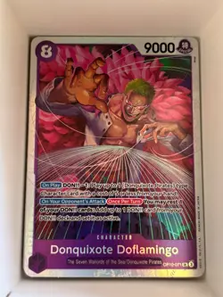 OP10-071 Donquixote Doflamingo English SR One Piece TCG Card Game - Image 1