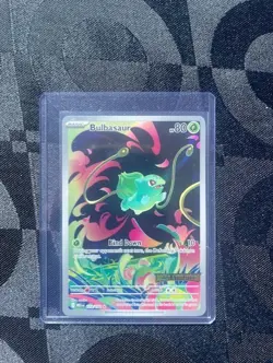 Bulbasaur - 133/132 - Stamped Promo - Mega Evolution - Pokemon Card - NM - Image 1