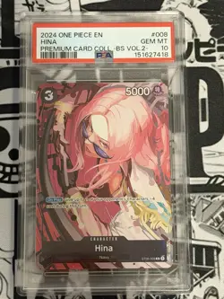 Hina Premium Card Collection Best Selection Vol. 2 ST06-008 PSA 10 x2 Sequential - Image 2