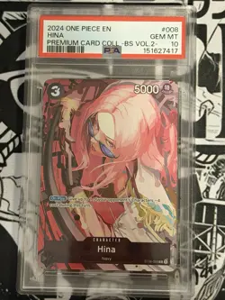 Hina Premium Card Collection Best Selection Vol. 2 ST06-008 PSA 10 x2 Sequential - Image 4