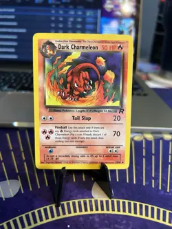 Pokemon Dark Charmeleon TCG Team Rockets Regular Rare Card 32/82 NEAR MINT 💎 - Image 1