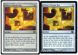 MTG 9ED MB1 Teferi's Puzzle Box NM - MINT (SELECT) - Image 1