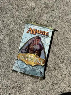 Magic The Gathering Scars of Mirrodin Sealed Booster Pack - Image 1