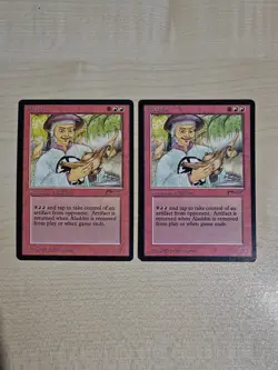 MTG Aladdin Arabian Nights LP+ x2 Magic the Gathering - Image 1