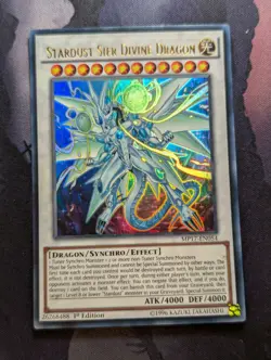 YuGiOh Stardust Sifr Divine Dragon Ultra Rare 1st Edition MP17-EN054 NM/VLP - Image 1
