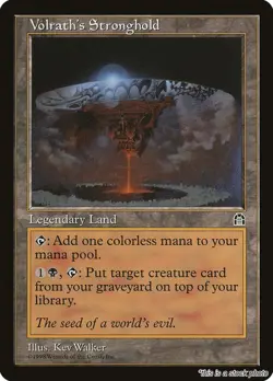 Volrath's Stronghold [STH - ] - LP TCG MTG - Image 1