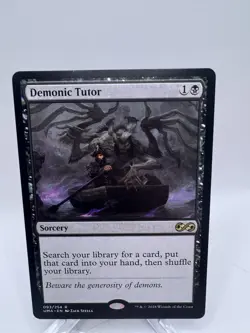 Demonic Tutor-Ultimate Masters Mint Condition MTG - Image 1