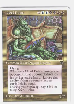 Nicol Bolas #81 Chronicles Regular Rare NM/M - Image 1