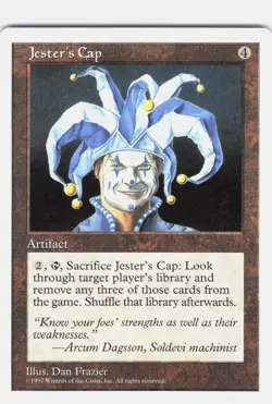 Jester's Cap - MTG Core Set 5th Edition Regular Rare NM/M - Image 1