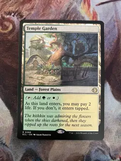 Temple Garden Lorwyn Eclipsed Regular MTG NM - Image 1