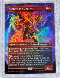Ashling, the Limitless (Borderless) FOIL MTG Lorwyn NM X1 - Image 1