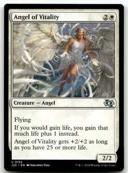 Angel of Vitality #162 MTG Foundations Jumpstart M/NM X1 - Image 1