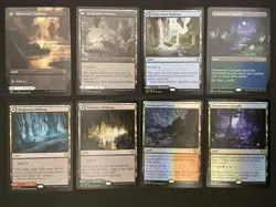 MTG- Ixalan/Vow/Kaldheim Land Lot- Pathway/Stormcarved Coast/Dreamroot/etc. NM - Image 1