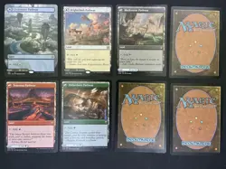 MTG- Ixalan/Vow/Kaldheim Land Lot- Pathway/Stormcarved Coast/Dreamroot/etc. NM - Image 2