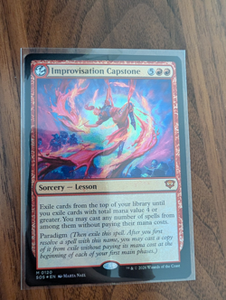 Improvisation Capstone Secrets of Strixhaven Foil Magic MTG 0120 - Image 1