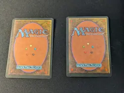 MTG 2x Chain Lightning - Legends set - NM/Sharp Corners - Image 2