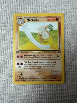 Marowak Uncommon 1st Edition Jungle 39/64 Pokemon - Image 2