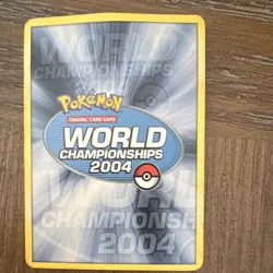 Blaziken ex 89/95 150 HP Foil English World Championships 2004 Pokemon TCG - Image 2