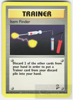 POKEMON ITEM FINDER 103 BASE SET 2 LP - Image 1