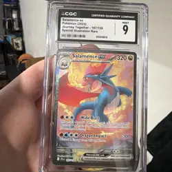 Pokemon TCG Salamence EX 187/159 Special Illustration Rare JT CGC 9 Mint 🔥 - Image 1