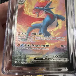 Pokemon TCG Salamence EX 187/159 Special Illustration Rare JT CGC 9 Mint 🔥 - Image 2