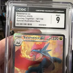 Pokemon TCG Salamence EX 187/159 Special Illustration Rare JT CGC 9 Mint 🔥 - Image 4