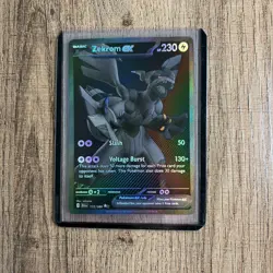 Pokemon TCG Zekrom ex Black Bolt 172/086 Secret Black Rare 2025 NM - Image 1