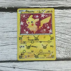 Pokemon TCG Pikachu Holo Legendary Treasures: Radiant Collection RC7/RC - LP/NM - Image 1