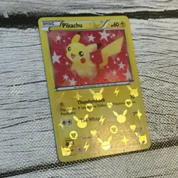 Pokemon TCG Pikachu Holo Legendary Treasures: Radiant Collection RC7/RC - LP/NM - Image 4