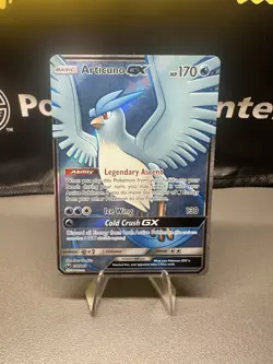 Pokemon TCG Articuno GX 154/168 Full Art Ultra Rare Celestial Storm Card LP - Image 1