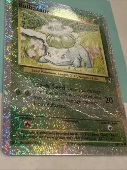 Pokemon Bulbasaur 68/110 Legendary Collection Reverse Holo Trading Card - Image 2