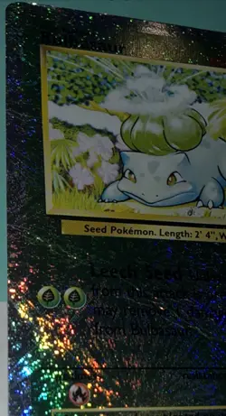 Pokemon Bulbasaur 68/110 Legendary Collection Reverse Holo Trading Card - Image 3